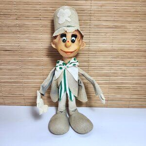 Vintage Clown Rene D. Lyon Co. 9" Poseable Wire Clown Made in Japan 1960's
